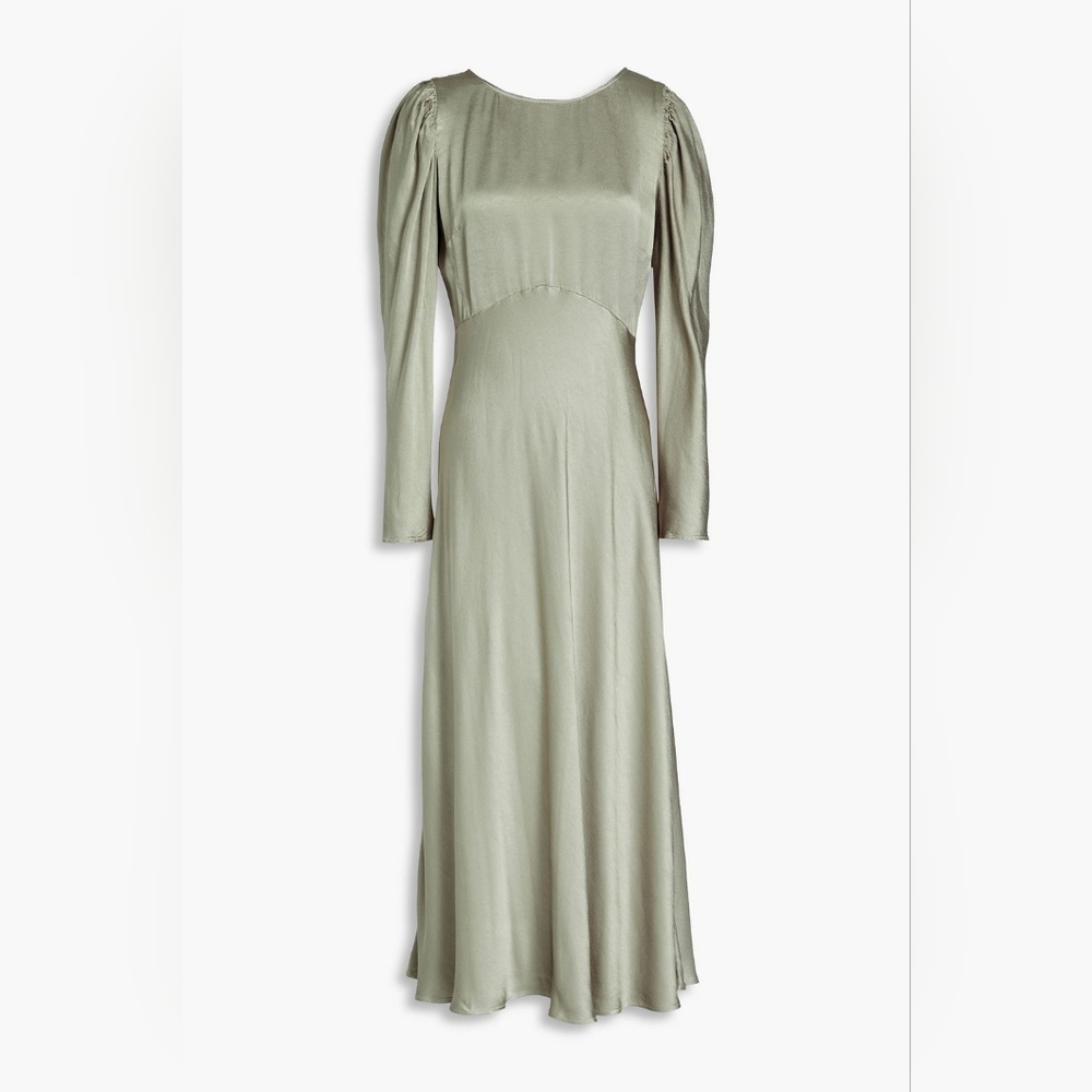 Ghost London Rosaleen Long Sleeve Dress Size M